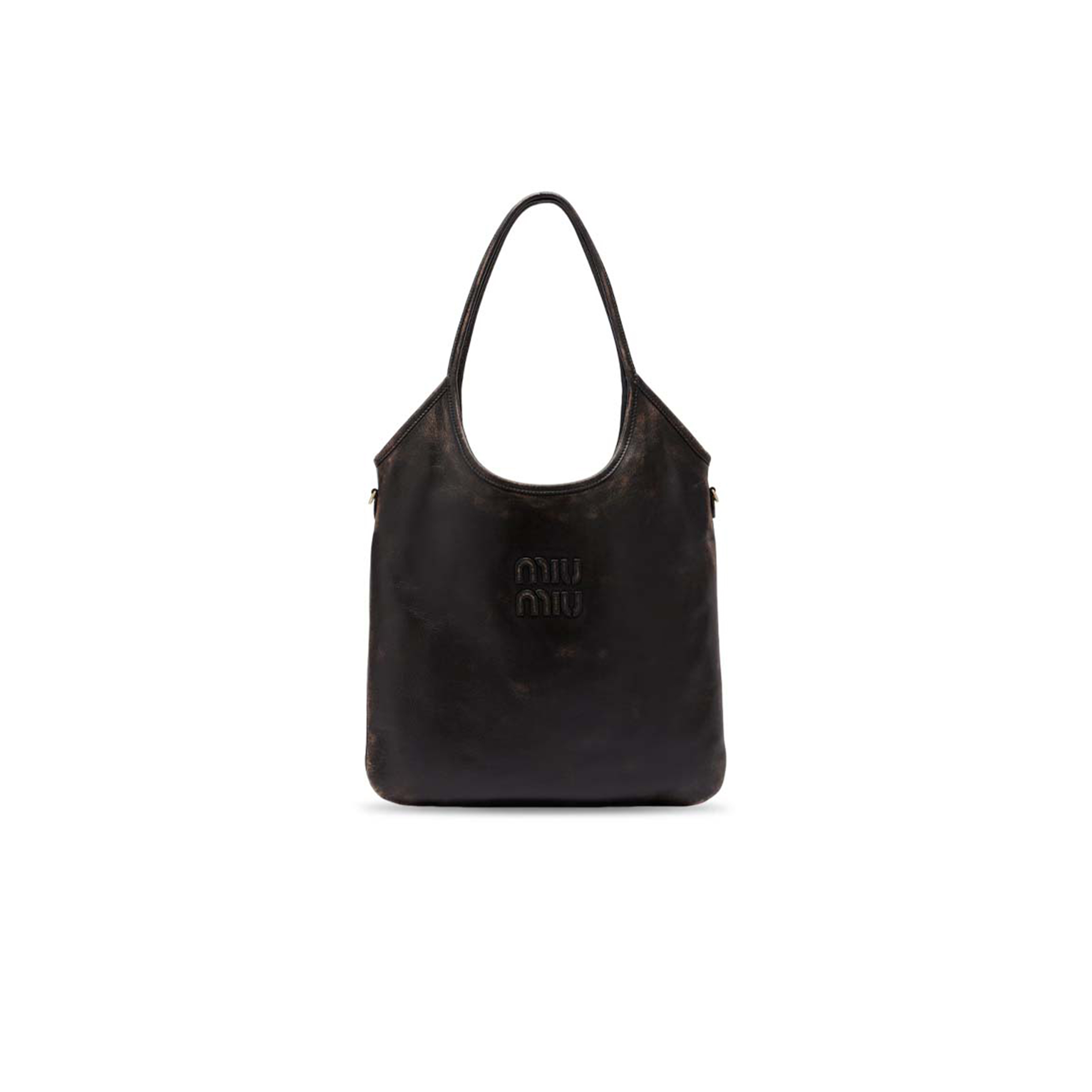 MIU MIU IVY LEATHER BAG 5BG231 (40*35cm)